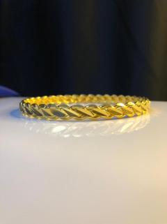 VOG 24 AYAR ALTIN KAPLAMA 8MM ADANA BURMA BİLEZİK