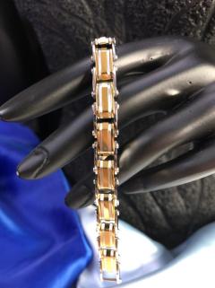 VOG ALTIN TASARIM ŞIK ÇİFT MODEL KULLANIMLI ÇELİK BİLEKLİK