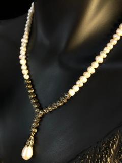 VOG BİJUTERİ İNCİ DİZAYN ŞIK TASARIM EL İŞİ KOLYE (CHOKER)