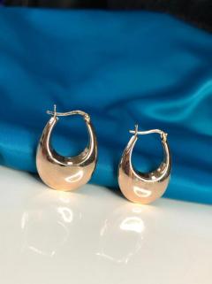 VOG BOMBELİ OVAL KÜPE 925 AYAR GÜMÜŞROZE RENK KÜPE YEŞİL,BEYAZ RENK SEÇENEĞİ