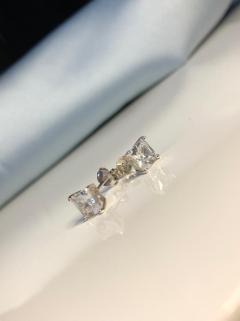 Çivi Model Prenses Kesim Kare Zirconia Küpe 6mm  925 Ayar Beyaz Renk Küpe Sarı,Roze Seçeneği