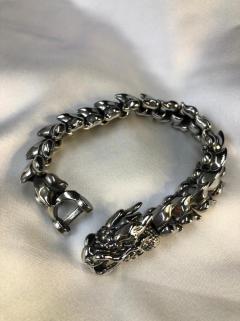 VOG OUROBOROS  DRAGON BRACELET EJDERHA BİLEKLİK İSVEÇ ÇELİK