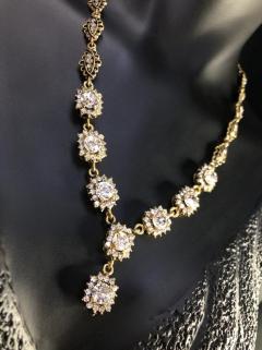 VOG  ELMAS TASARIM ŞIK MODEL BİJUTERİ SET