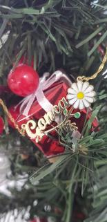 Vog Kişiye Özel Gonca Yazılı Papatya Isim Kolye 925 Ayar Gümüş Sevgiliye,Anneye,Arkadaşa Kolye