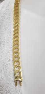 Vog Gürmet Kilit Kısmı Taş Detaylı Kalın Gürmet 925 Ayar Gümüş Sevgiliye - Eşe - Anneye Bileklik