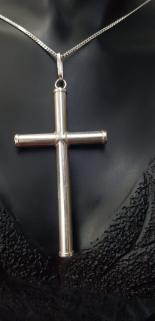 VOG HAÇ MODEL  GÜRMET ZİNCİRLİ BEYAZ RENK GÜMÜŞ KOLYE SARI,ROZE RENK SEÇENEK