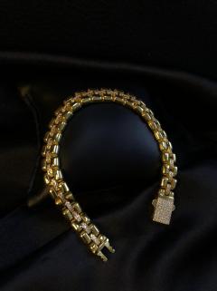 Kadın Gümüş Bileklik - Işıltı Serisi Sarı Renk • Işıklı Kutuda • Sevgiliye • Eşe • Hediye