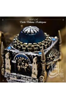 Erkek Gümüş Yüzük - Islam Usta Tasarımı Yeni Çağ • Işıklı Kutuda • Sevgiliye • Eşe Yüzük