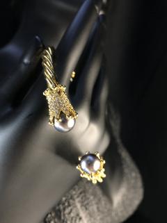 24 Ayar Altın Kaplama Siyah İnci Ve Taş Detay Anneye,Sevgiliye Arkadaşa Cımar Sarı Renk Bilezik