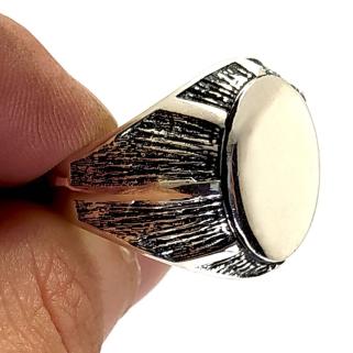 VOG Kişiye Özel Gümüş Erkek Yüzük