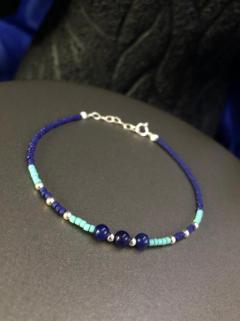 Vog Lapis Renk Rengarenk Firuze Turkuaz Taş Detaylı 925 Ayar Gümüşlü Hal Hal 