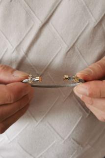 Vogmen Çapa Dümen Figürlü (585) 14 Ayar Altın Bileklik