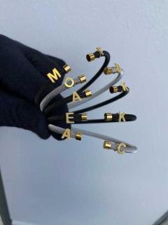 Vogmen&vogwomen Kişiye Özel  (585)14 Ayar Altın Harf.Rakam Kombinasyon Bileklik Sarı,Roze