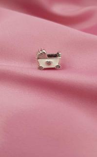 Vog Pandora’s Charm’s Bebek Arabası Model 925 Ayar Gümüş Charms