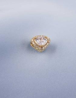 Vog Pandora’s Charm’s Damla Mekik Kesim  925 Ayar Gümüş Charms