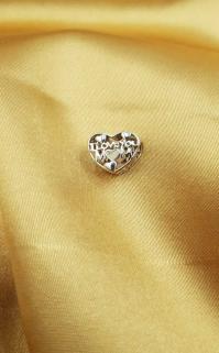 Vog Pandora’s Charm’s I Love You Mom Seni Seviyorum Anne Yazılı 925 Ayar Gümüş Charms