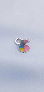 Vog Pandora’s Charm’s Kişiye Özel Aynalı Görünüm Makyaj Malzemesi 925 Ayar Gümüş Charms