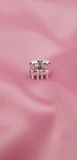 Vog Pandora’s Charm’s Sevimli 2 Li Kedicik 925 Ayar Gümüş Charms