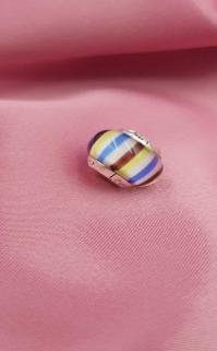 Vog Pandora’s Charm’s Renkli Murona Cam 925 Ayar Gümüş Charms