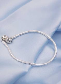 Vog Pandora’s Moment’s Yuvarlak Top Klipsli Zincir 925 Ayar Gümüş Bileklik