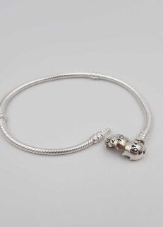 Vog Pandora’s Moment’s Yuvarlak Top Klipsli Zincir 925 Ayar Gümüş Bileklik