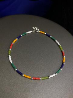 Vog Renk Renk Rengarenk Geçişli Küçük Dorika Top 925 Ayar Gümüşlü Hal Hal 