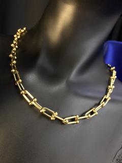 Vog tiffany Sarı Renk 24 Ayar Altın Kaplama Çelik Zincir