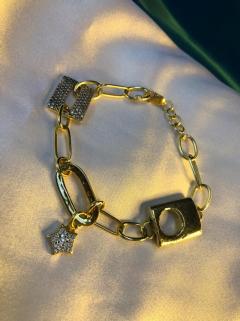 VOG TAŞLI SPOR GÜNLÜK KULLANIMA UYGUN ŞIK BİLEKLİK 925 AYAR GÜMÜŞ SARI RENK BEYAZ,ROZE RENK SEÇENEĞİ