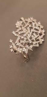 Vog Xuping Model Pırlanta Tasarım Pirinç Üzeri Micro Kaplama Earcuff Kıkırdak Küpe