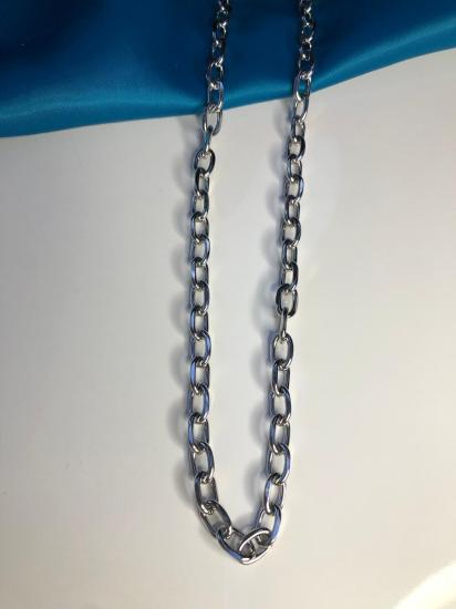  Erkek Çelik Kolye - 6mm Köşeli Force Şık Tasarım • Sevgiliye • Eşe • Babaya • Arkadaşa Kolye