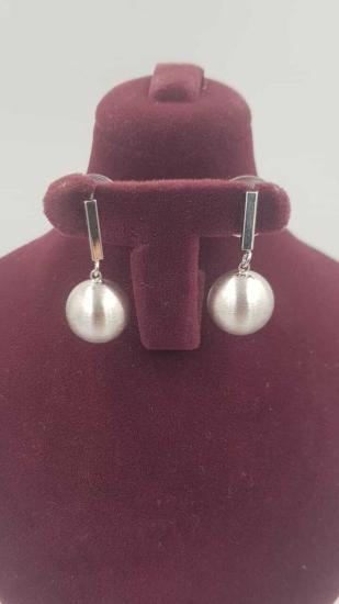 Vog Xuping Vip Çelik Küre Tasarım Sevgiliye,Anneye,Eşe,Arkadaşa Hediye Küpe