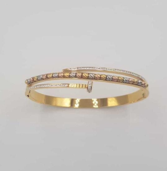 Vog Çelik Dorika Toplu Çivi Model Cartier’s Tasarım Sevgiliye,Anneye,Eşe,Arkadaşa Bileklik Kelepçe