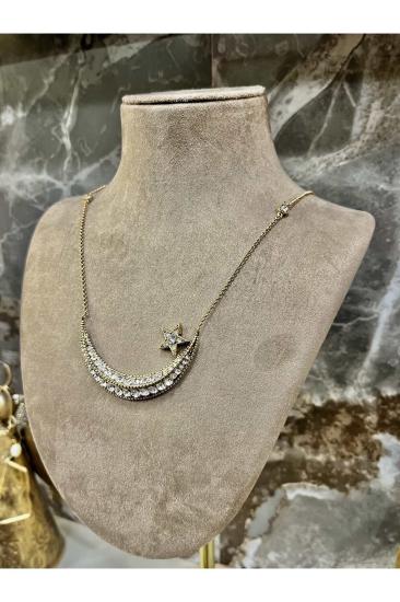  Ay Yıldız Tasarım Türk Bayrağı Prinç Meteryal • Sevgiliye • Eşe • Anneye • Hediye Kolye