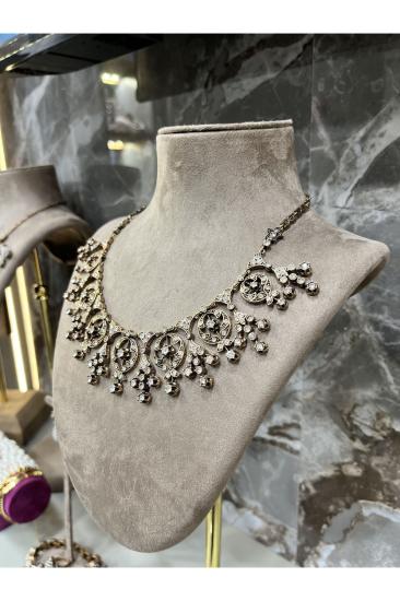 Elmas Montür Ottoman Model Prinç Meteryal • Sevgiliye • Eşe • Anneye • Hediye Gerdanlık Kolye