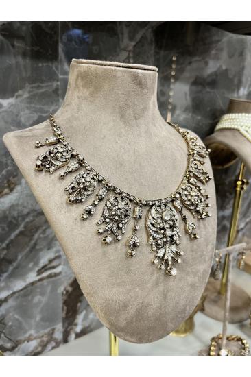 Elmas Montür Ottoman Tasarım Hürrem Model Prinç • Sevgiliye • Eşe • Anneye • Gerdanlık Kolye