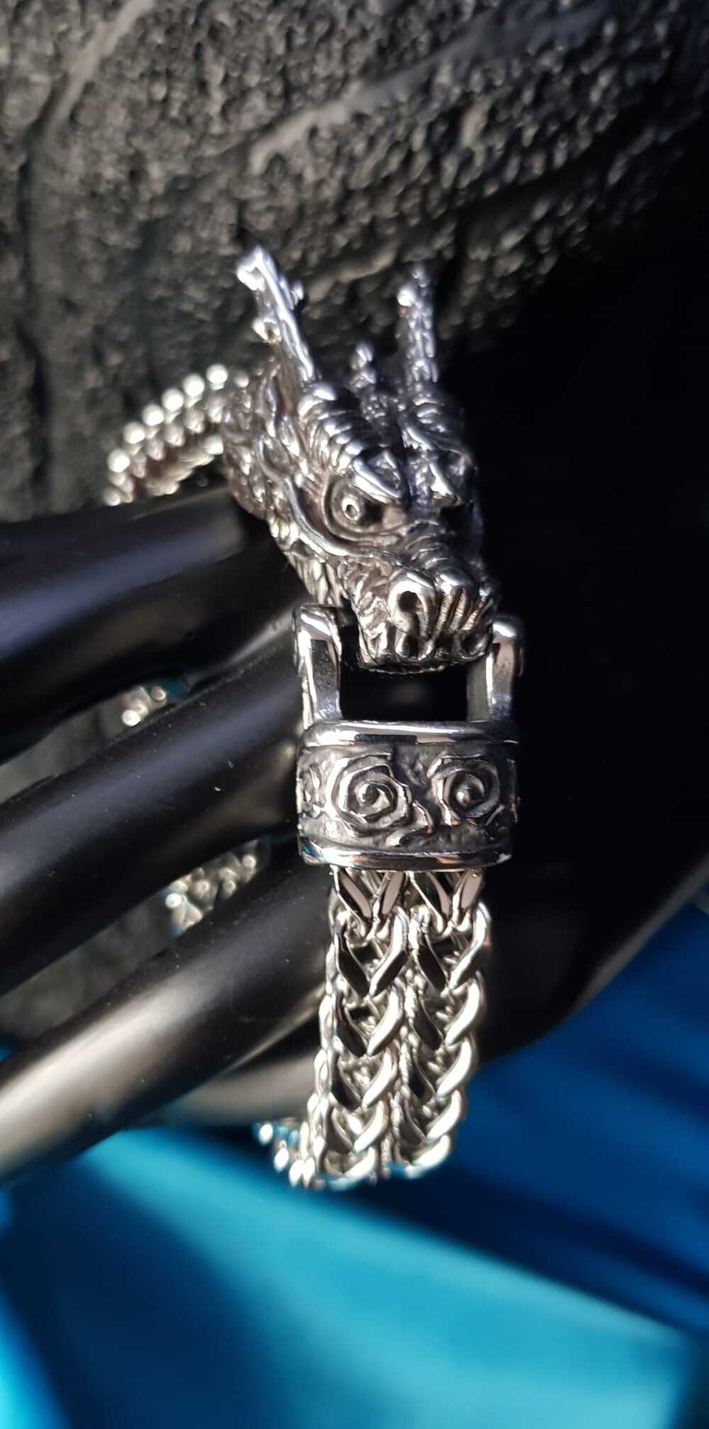 VOG OUROBOROS  DRAGON BRACELET EJDERHA BİLEKLİK İSVEÇ PASLANMAZ ÇELİK