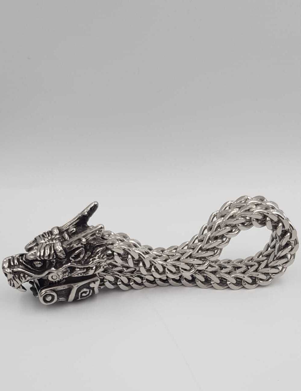 VOG OUROBOROS  DRAGON BRACELET EJDERHA BİLEKLİK İSVEÇ PASLANMAZ ÇELİK