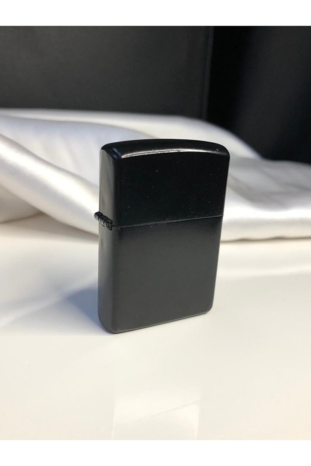 Vog Kişiye Özel Takım Logolu,İsim Yazılan Zippo Modeli Siyah Renk Çakmak Sevgililer Günü Özel Gün