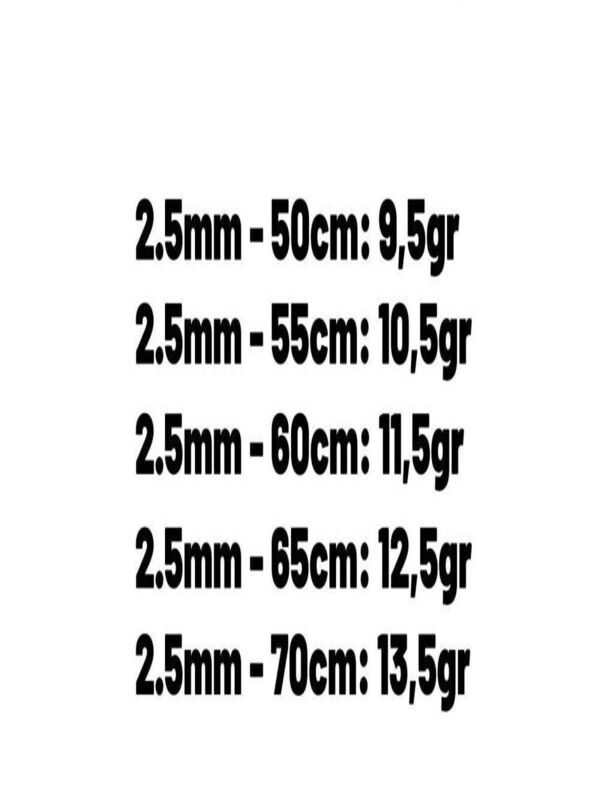 Vog 2,5mm Top Zincir Model 925 Ayar Gümüş Erkek Kadın Kolye Zincir