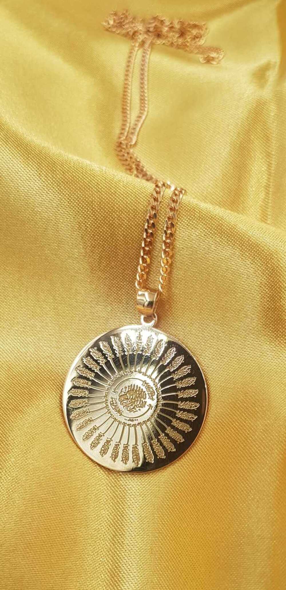  Vog 35 Besmele Rose Renk 925 Ayar Gümüş Kolye Zincir 