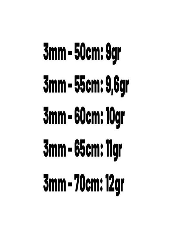 Vog 3mm Gurmet Zincir 925 Ayar Unisex Gümüş Kolye
