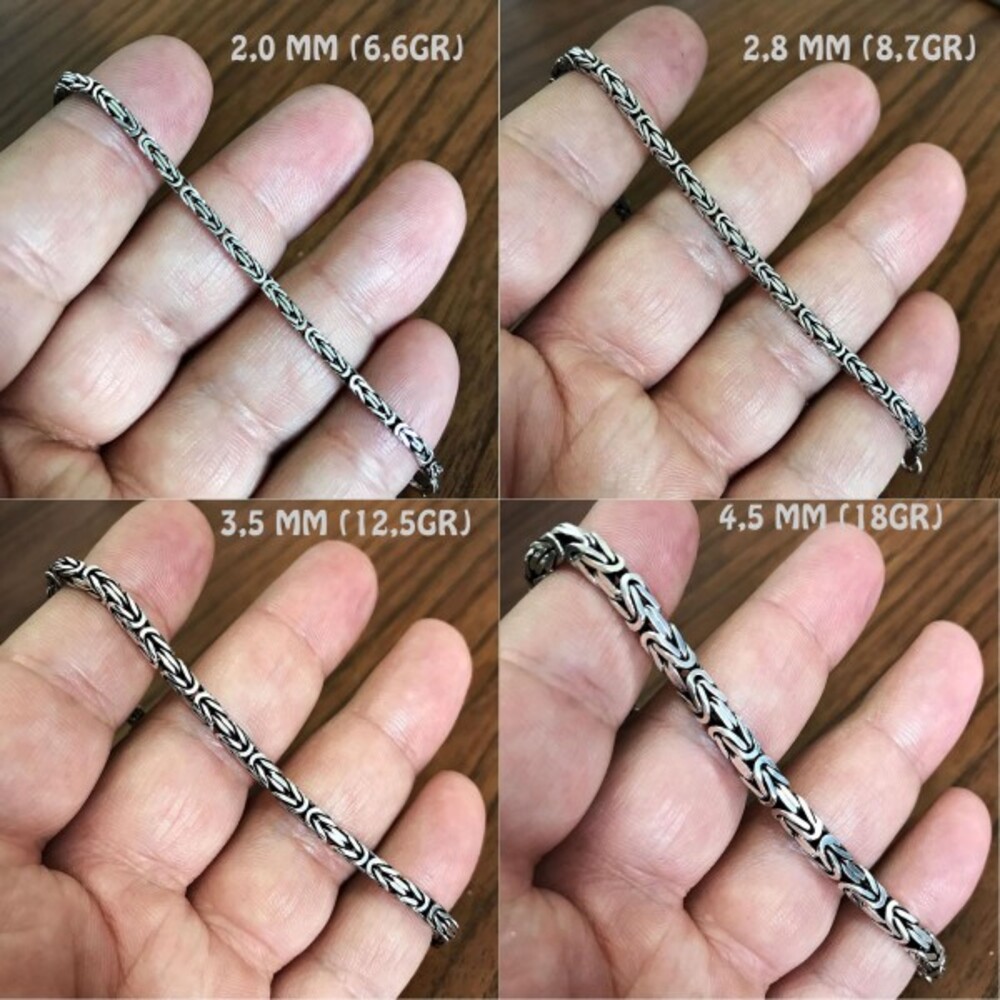 VOG 4.5mm Kare Model Erkek 925 Ayar Gümüş Kral Bileklik Künye  SARI,ROZE SEÇENEĞİ 