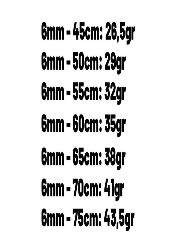 Vog 6mm Euro Kral Zincir 925 Ayar Erkek Gümüş Kolye