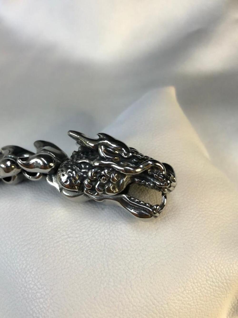 VOG OUROBOROS  DRAGON BRACELET EJDERHA BİLEKLİK İSVEÇ ÇELİK