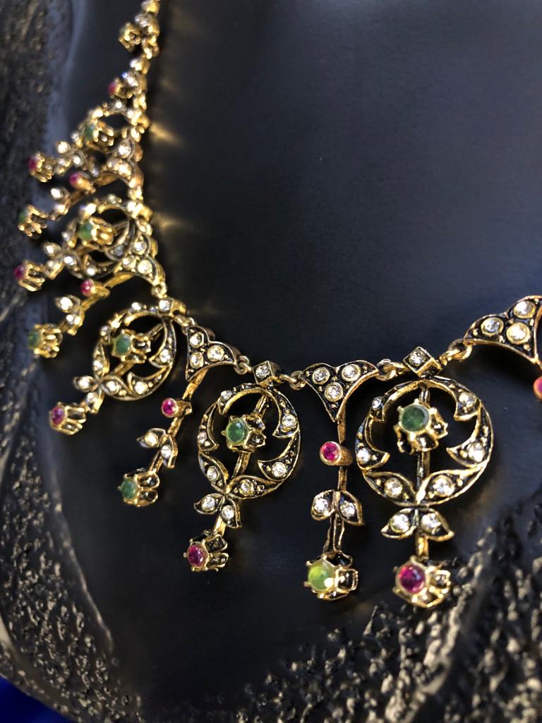 Elmas Model Şık Tasarım Prinç Meteryalli 2 • Sevgiliye • Eşe • Anneye • Gerdanlık Choker