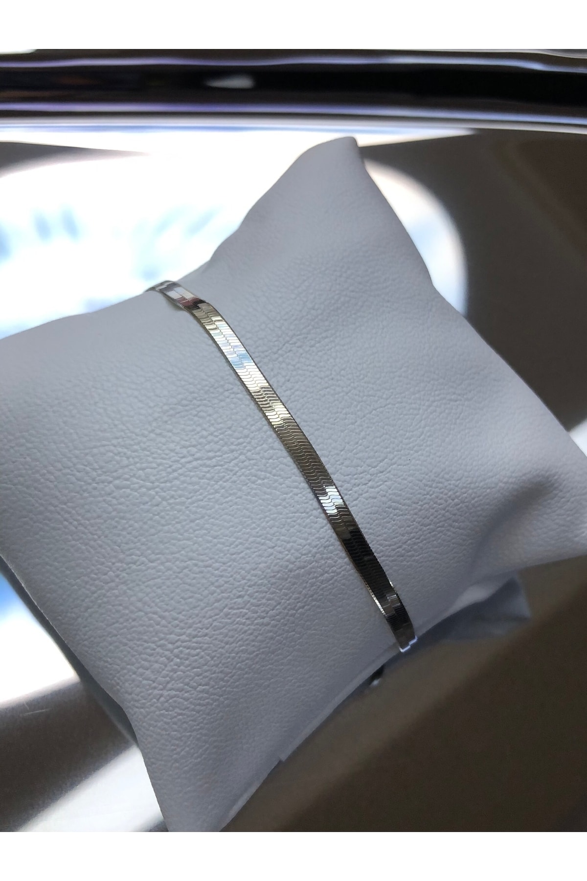 Vog Italyan Yatsı Beyaz Renk Bileklik 0.3mm