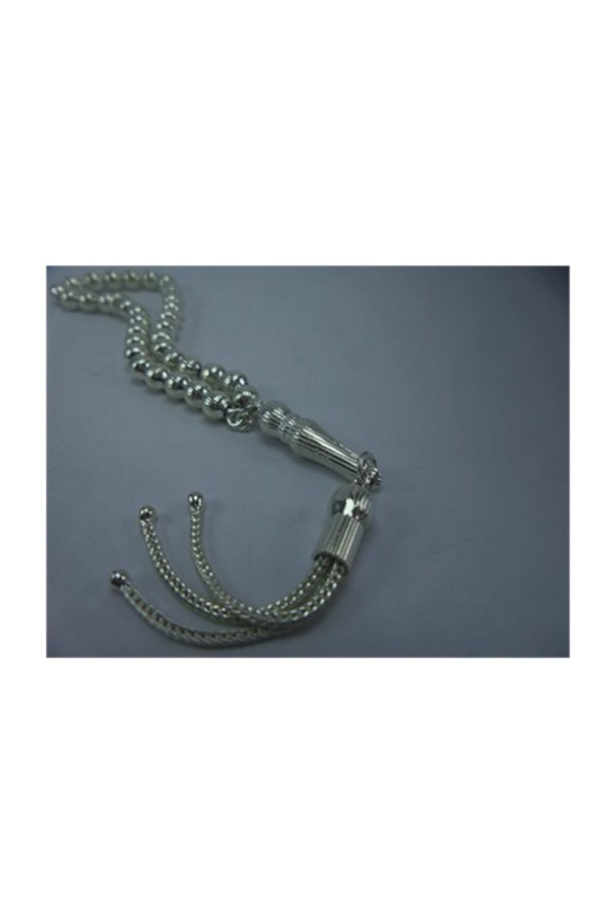 Vog Kişiye Özel 925 Ayar Erkek Gümüş Tespih Küre Kesim Küçük Boy 12,5gr