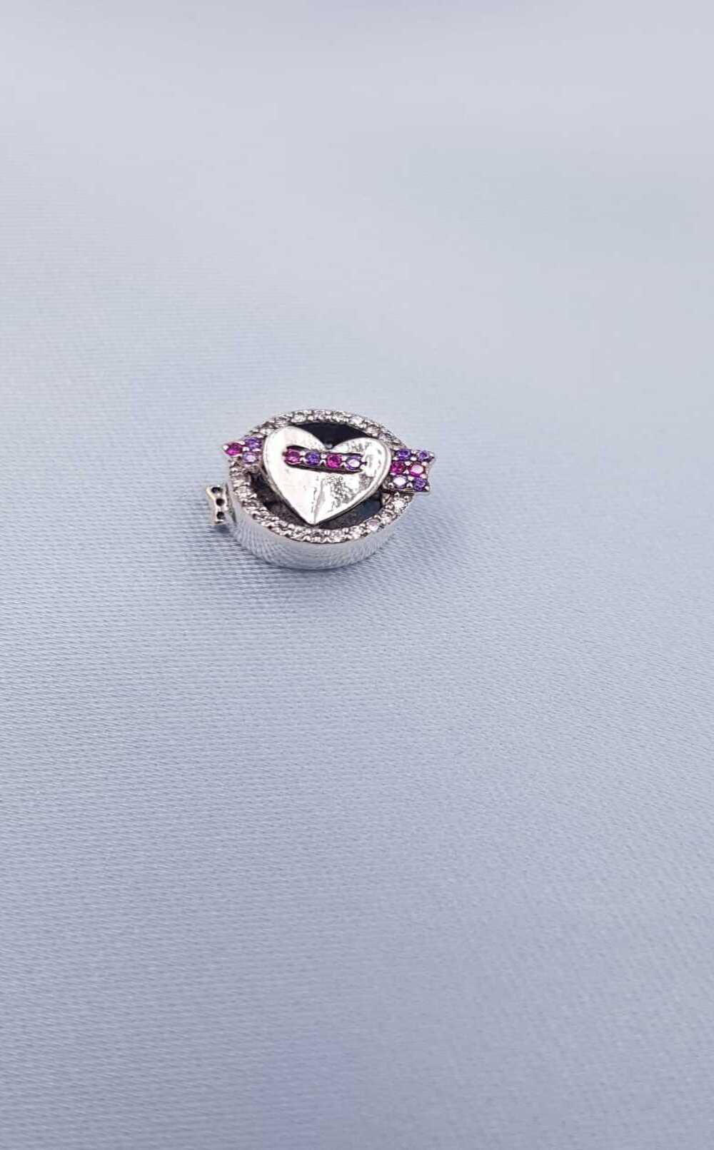 Vog Pandora’s Charm’s Aşk,Kalp Ve Ok 925 Ayar Gümüş Charms