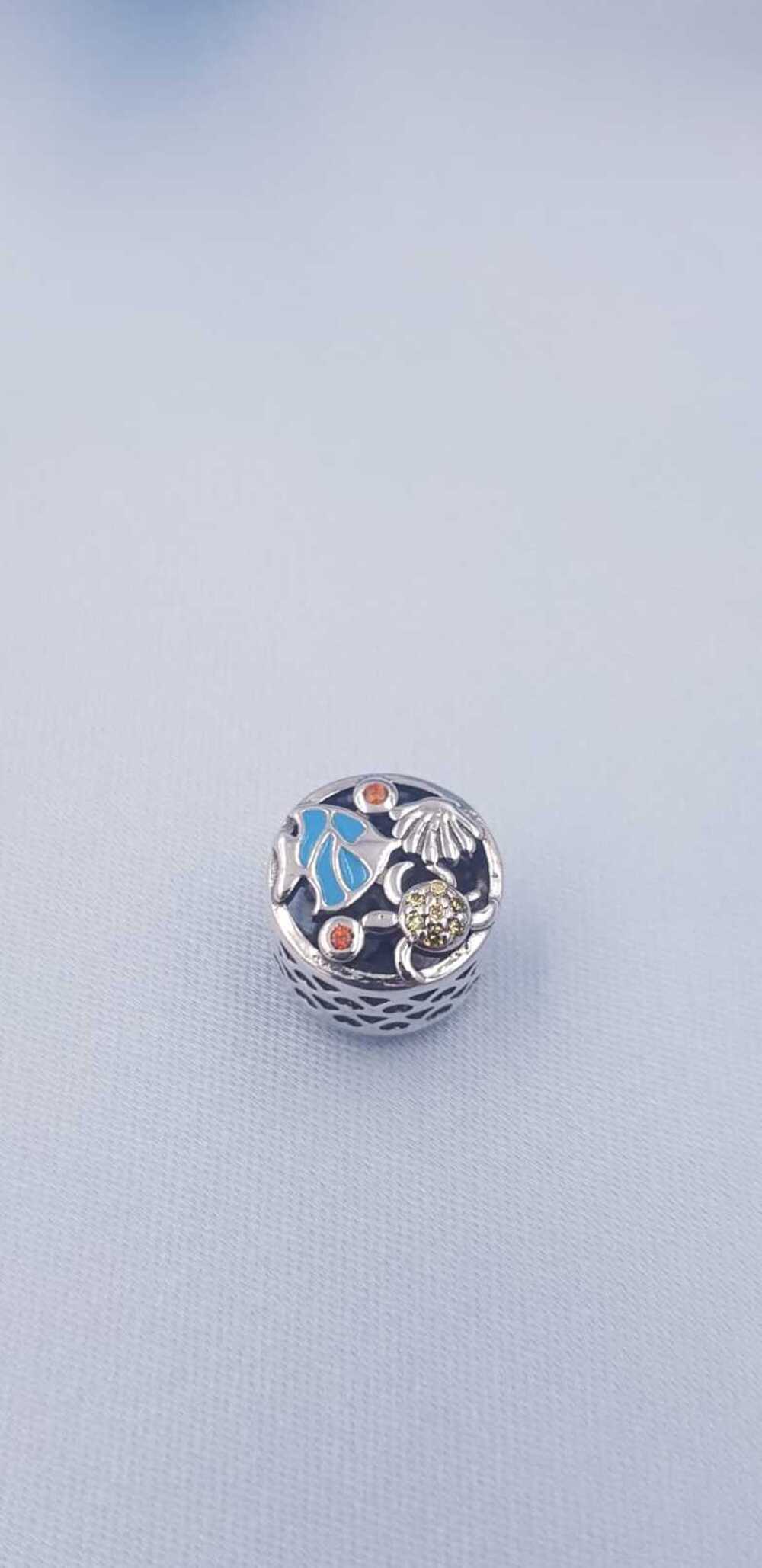 Vog Pandora’s Charm’s Balık,Kaplumbağ Ve İstiridye 925 Ayar Gümüş Charms