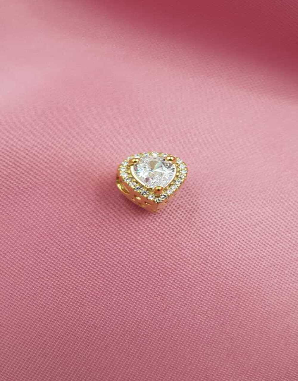 Vog Pandora’s Charm’s Damla Mekik Kesim  925 Ayar Gümüş Charms